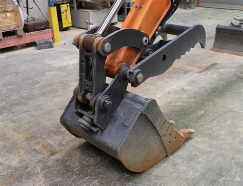 using a thumb on mini excavator|mini excavator thumb cylinder.